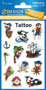 AVERY Zweckform tatouages Zdesign KIDS 