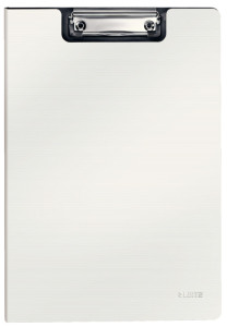 LEITZ porte-bloc à rabat Solid, Polyfoam, blanc
