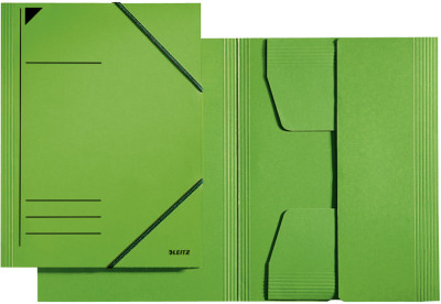 LEITZ Chemise à élastique, format A4, carton, 320 g/m2