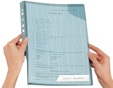LEITZ pochette perforée CombiFile, format A4, PP,transparent