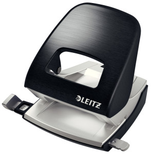 LEITZ Perforateur Style Nexxt 5008, noir satin, capacité: