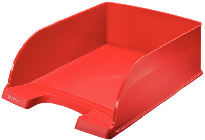 LEITZ bac à courrier Plus Jumbo, A4, en polystyrène, rouge