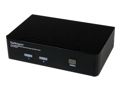 Startech : 2 PORT USB HDMI KVM SWITCH avec AUDIO et USB 2.0 HUB