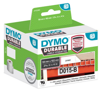 DYMO Etiquettes LabelWriter High Performance, 104 x 159 mm
