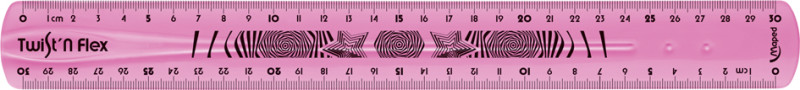 Maped Règle plate Twist'n Flex, 300 mm, incassable, flexible