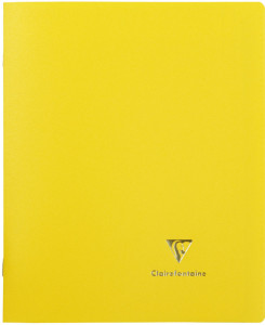 Clairefontaine Cahier Koverbook, 240 x 320 mm, séyès, jaune