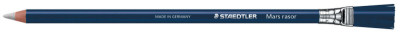 STAEDTLER Crayon gomme Mars rasor, bleu, avec embout balai,