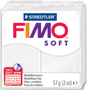 FIMO Pâte à modeler SOFT, à cuire, vert tropique, 57 g