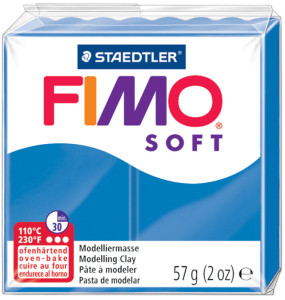 FIMO Pâte à modeler SOFT, à cuire, jaune soleil, 57 g