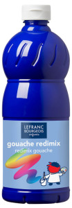 LEFRANC & BOURGEOIS Gouache liquide 1.000 ml, bleu primaire