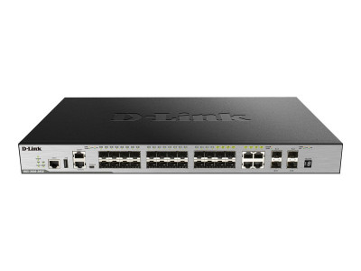 D-Link : 28-PORT FIBER GB STACK SWITCH (SI) LAYER 3