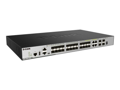 D-Link : 28-PORT FIBER GB STACK SWITCH (SI) LAYER 3