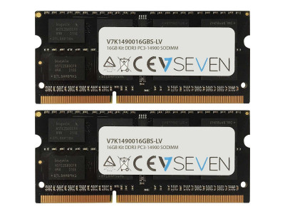 V7 : 2X8GB kit DDR3 1866MHZ CL13 SO DIMM PC3L-14900 1.35V