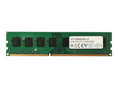 V7 : 8GB DDR3 1600MHZ CL11 DIMM PC3L-12800 1.35V
