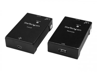 Startech : kit EXTENDEUR USB 2.0 VIA CAT5 OU CAT6 A 1 PORT JUSQU A 50 M