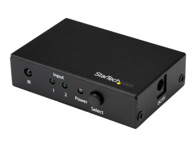 Startech : 2X1 HDMI VIDEO SWITCH - 4K60 2-PORT HDMI SWITCHER - 4K 60 HZ
