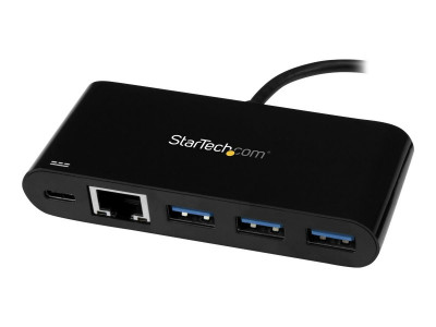 Startech : 3PORT USB C HUB W/ GBE et PD 2.0 - TYPE C TO 3X A - USB 3.0