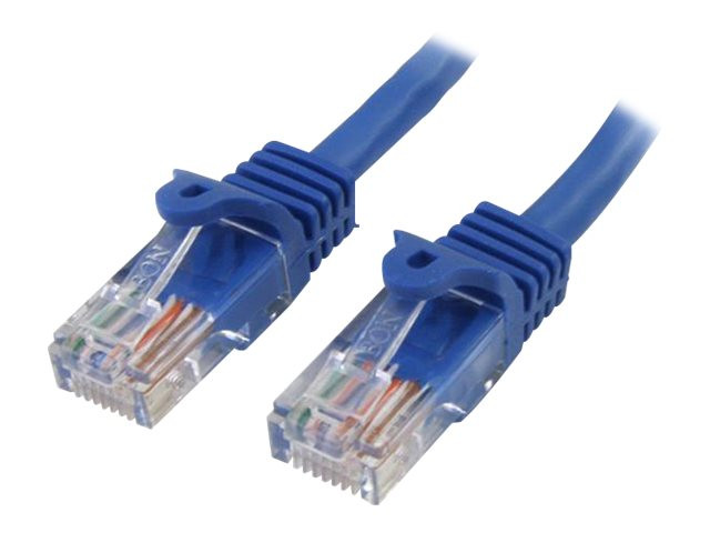 Startech : 10M BLUE CAT5E cable SNAGLESS ETHERNET cable - UTP
