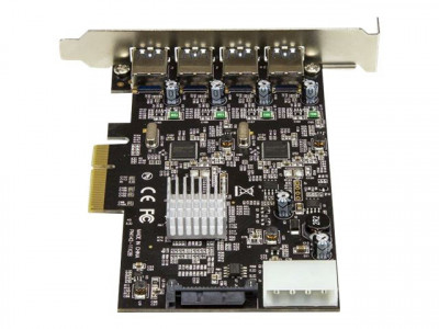 Startech : 4PORT USB 3.1 PCI-E card avec TWO 10GBPS DEDICATED CHANNELS
