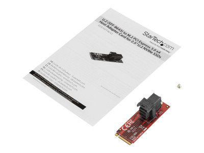 Startech : U.2 TO M.2 ADAPTER pour U.2 NVME SSD-M.2 PCIE X4 HOST interface