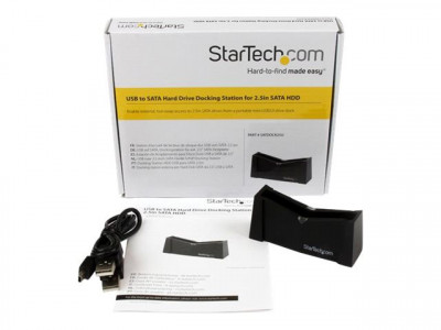 Startech : USB TO SATA HARD drive DOCKING STATION pour 2.5IN SATA HDD