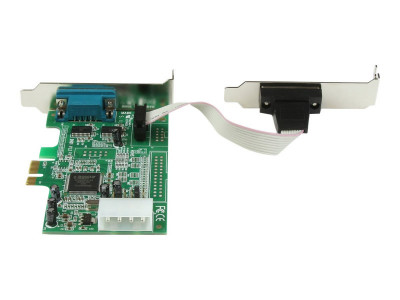 Startech : 2 PORT LOW PROFILE PCI EXPRESS SERIAL card W/ 16550 UART