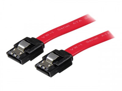 Startech : 12 LATCHING SATA cable - STRAIGHT M/M