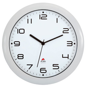 ALBA Horloge murale HORNEW M, montre à quartz, gris