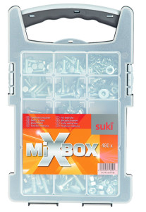 Suki. Mixbox « vis métriques », 480 pièces