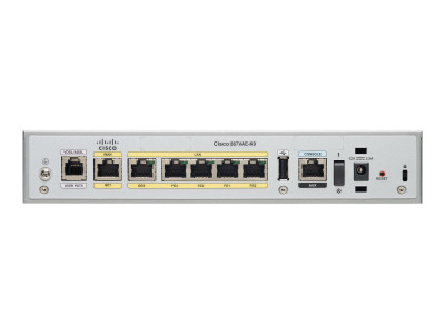 Cisco : CISCO 867VAE SECURE ROUTER avec VDSL2/ADSL2+ OVER POTS