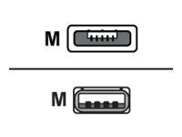 Zebra : MICRO A/B TO USB A CONVERTER ZQ500 SERIES