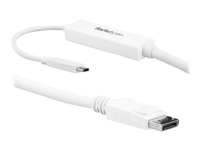 Startech : 3M / 10FT USB C TO DISPLAYPORT cable - 4K 60HZ - WHITE