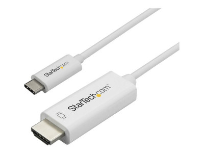 Startech : 1M / 3FT USB C TO HDMI cable - 4K AT 60 HZ - WHITE
