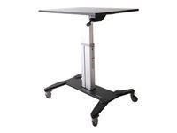 Startech : MOBILE SIT STAND WORKSTATION avec 31.5 WORK SURFACE
