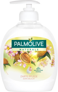 PALMOLIVE NATURALS de savon liquide du lait d'amande, 300 ml