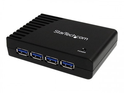 Startech : Hub SuperSpeed USB 3.0 noir 4 ports