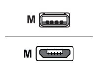 Zebra : MICRO USB-B TO USB-A PLUG 1.8M ZQ500 SERIES