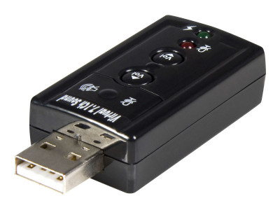 Startech : VIRTUAL 7.1 USB STEREO AUDIO AD EXTERNAL SOUND card