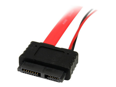 Startech : 12IN SLIMLINE SATA TO SATA W/ L POWER cable ADAPTER