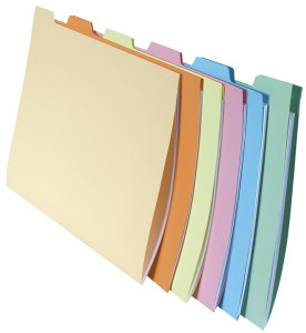 porte-documents EXACOMPTA SUPER 210, A4, couleurs assorties