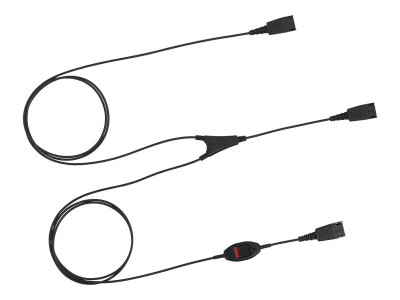 GN Audio : QD SUPERVISOR CORD OR /Y CORD avec MUTE BUTTON INCLUDED
