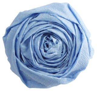 Clairefontaine papier crêpé, (B) x 500 mm (L) de 2,5 m, bleu clair