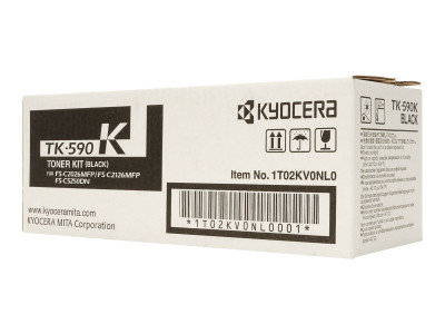 Kyocera Mita : TK-590K TONER-kit BLACK pour FS-C2026MFP/2126MFP