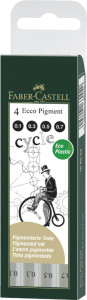 Faber-Castell revêtement de pigment ECCO PIGMENT, noir, 8 Case