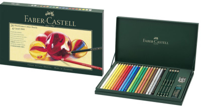 Faber-Castell crayons de couleur POLYCHROMOS, coffret cadeau