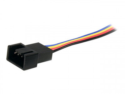 Startech : 12IN 4 PIN PWM FAN extension POWER Y cable F/M