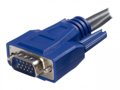 Startech : 10FT ULTRA-THIN USB VGA 2-IN-1 KVM cable