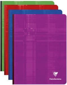 Clairefontaine Cahier broché, 170 x 220 mm, 192 pages, 5/5