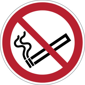 DURABLE Panneau d'interdiction Défense de fumer