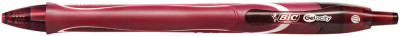 BIC Les stylos gel Gelocity Quick Dry, la couleur de la course: rouge